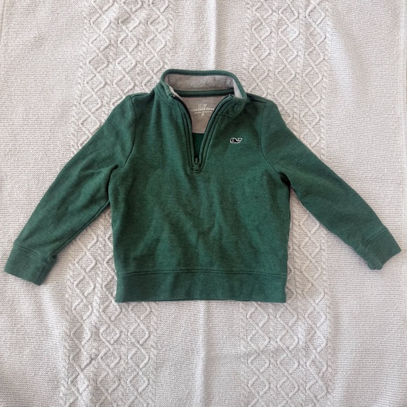 Vineyard Vines Other - Vineyard Vines Forest Green Quarter-Zip Pullover